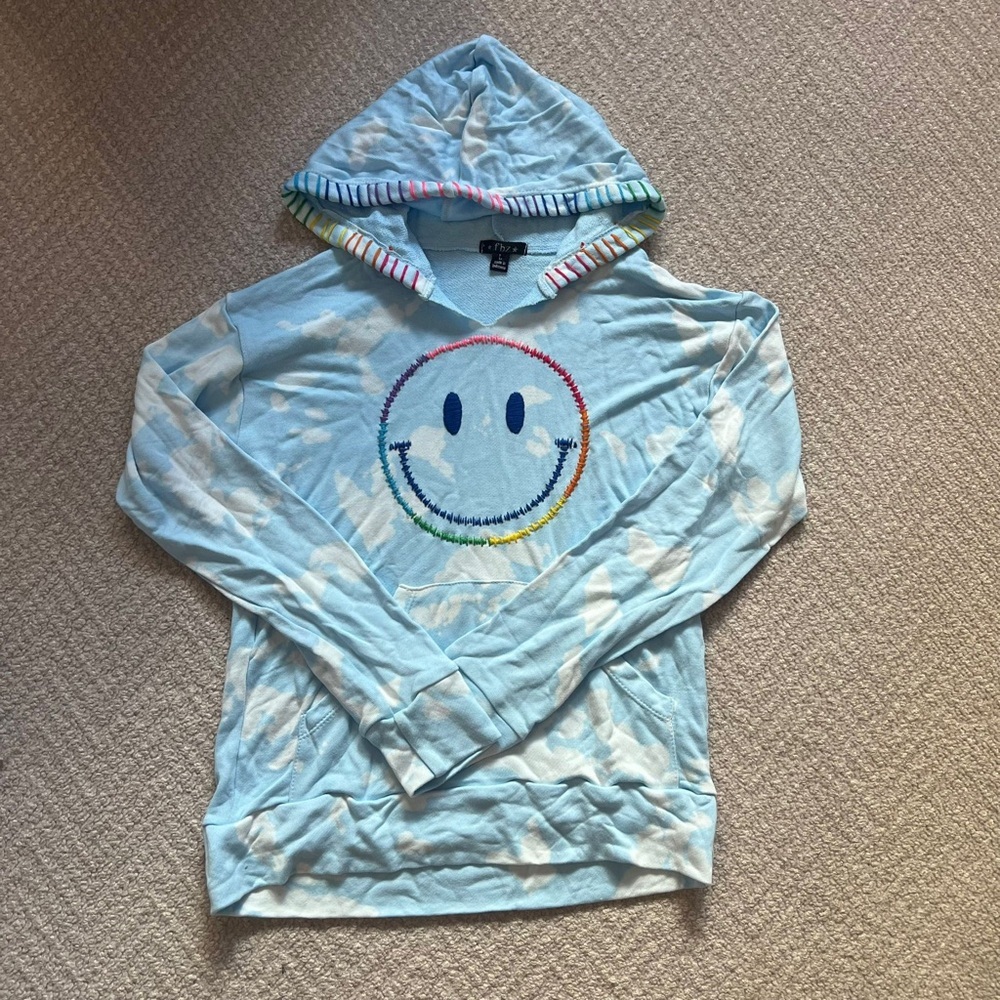 NWT Flowers by Zoe Hoodie Large
